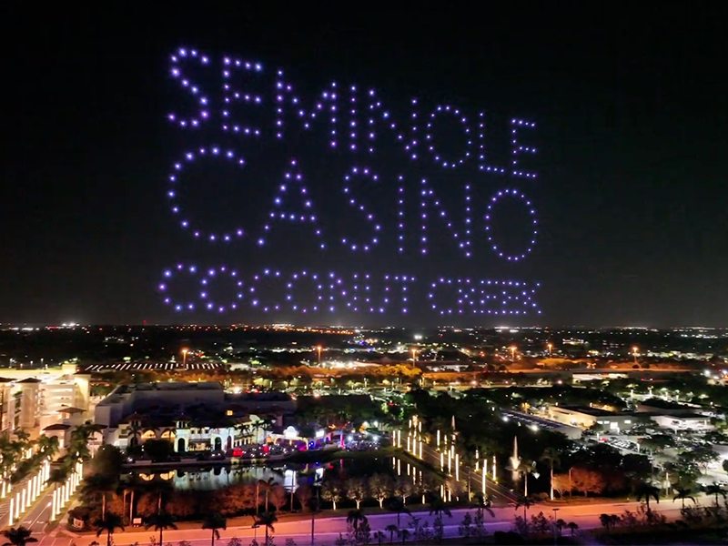 Drone Light Shows in Florida - Pixis