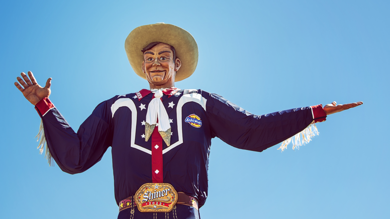Picture of Big Tex at the State Fair of Texas