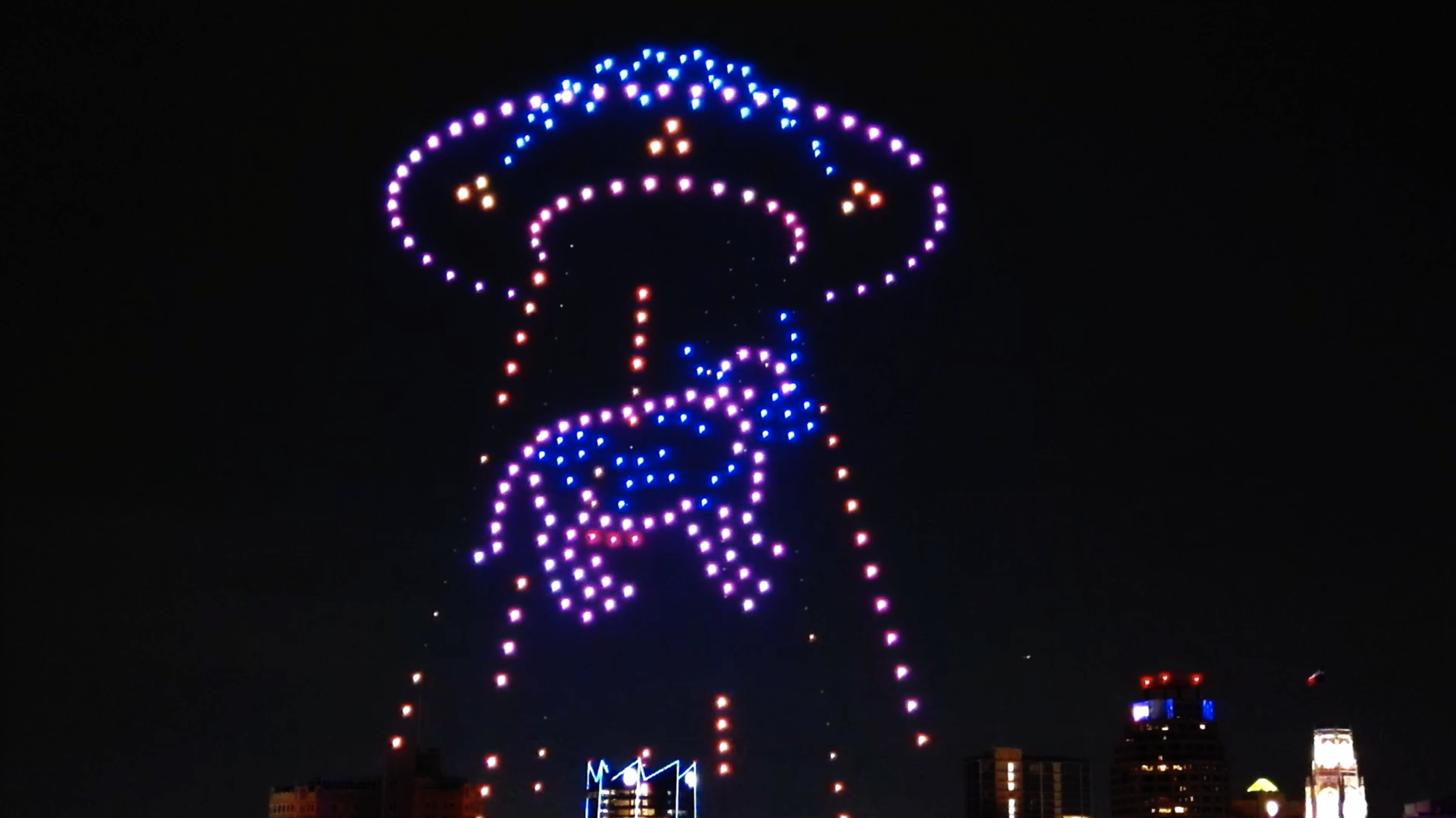 Drone Light Shows for Events in the United States Pixis